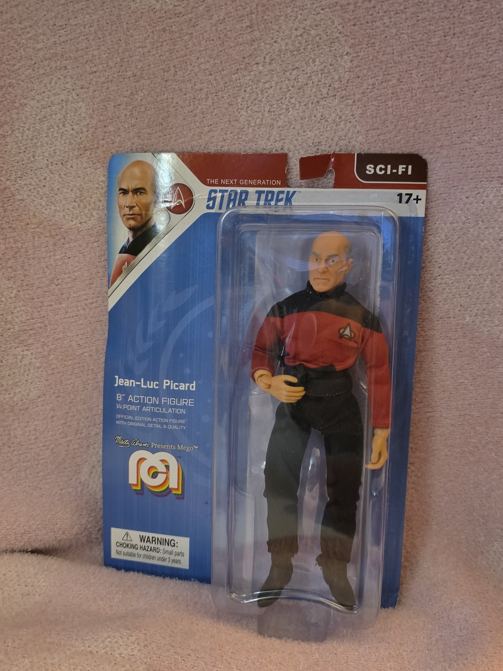 Mego Star Trek: The Next Generation Captain Jean-Luc Picard 8-Inch Action Figure
